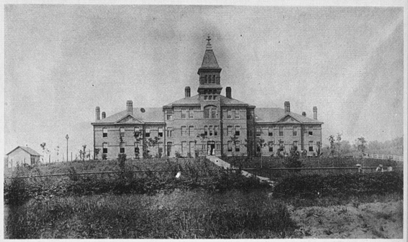 Washington County Infirmary Photo about 1880
